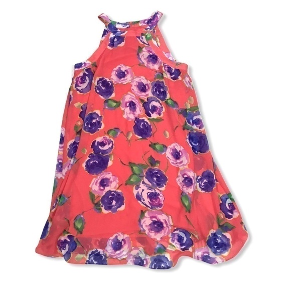 Betsey Johnson Swing Floral Lined Dress 8 - Picture 3 of 9